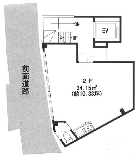 國枝ビル2F 間取り図