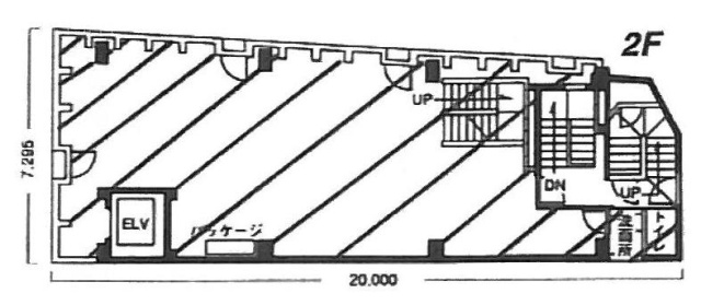 荒井第6ビル2F 間取り図