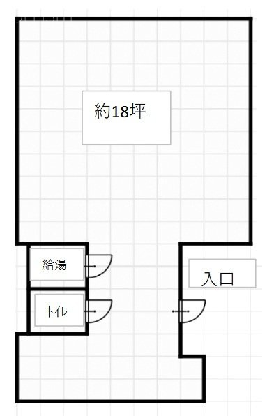 杉下ビル2F 間取り図