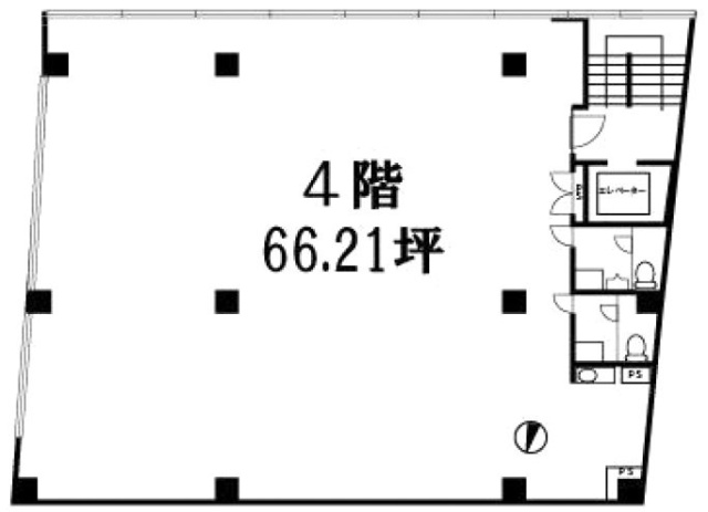 サークル機材本社ビル4F 間取り図