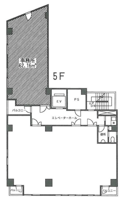島田ビルA 間取り図