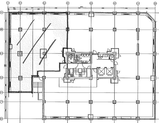 虎ノ門5森ビル4F 間取り図