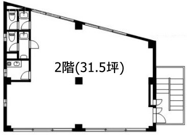 長岡ビル2F 間取り図