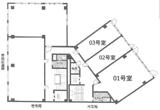 平田ビル602 間取り図