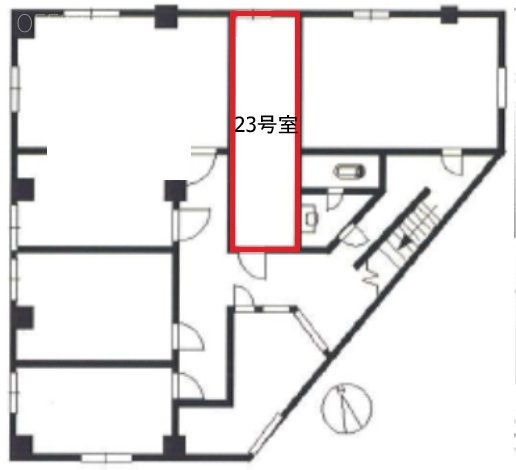 東物産ビル23 間取り図