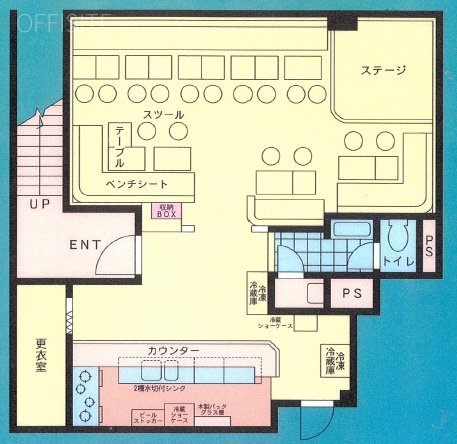 初穂ビルB1F 間取り図