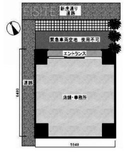 リビオレゾン新虎通り1F 間取り図