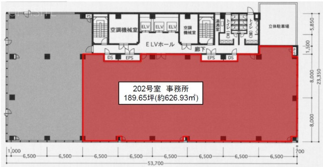 一ツ橋ビル202 間取り図