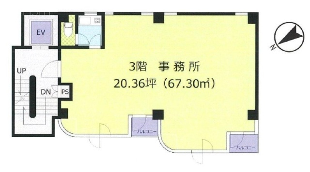 TATビル3F 間取り図