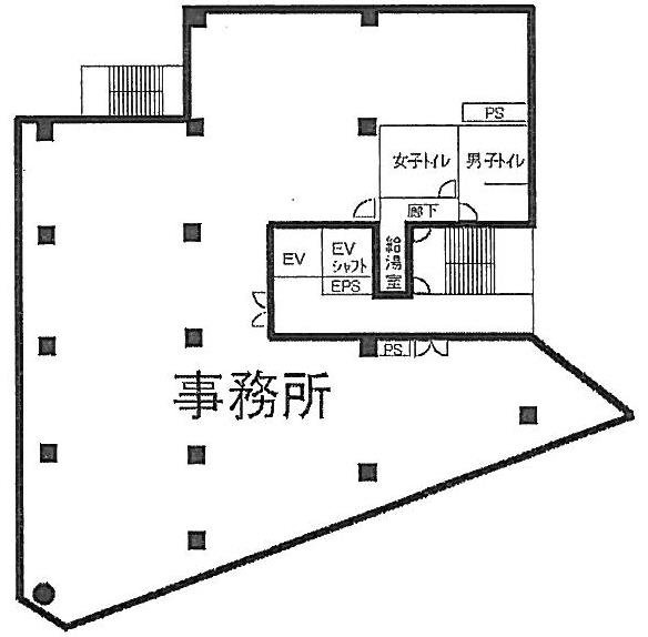 JIKビル3F 間取り図