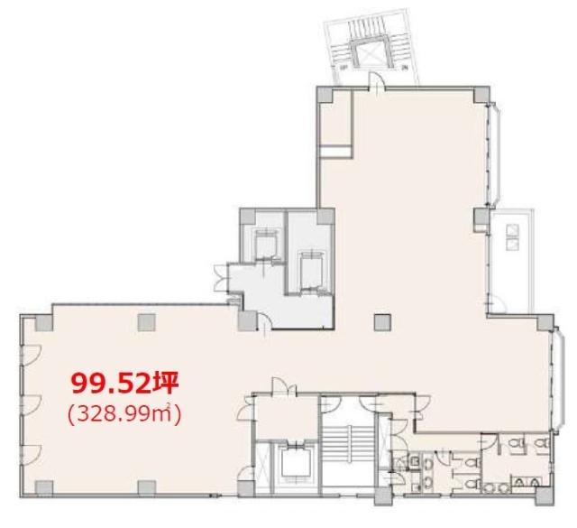 イマス元浅草ビル4F 間取り図