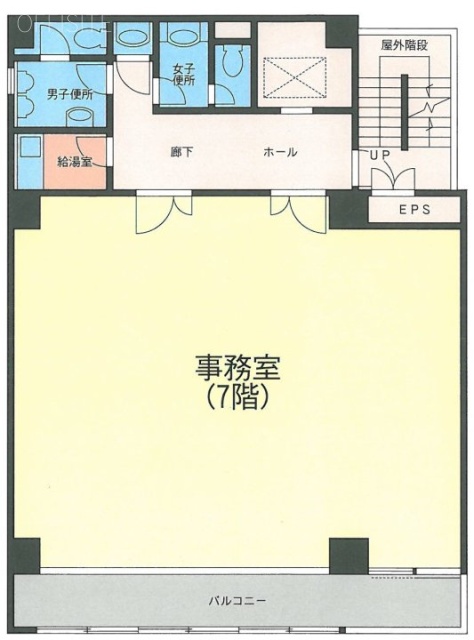 川村ビル7F 間取り図