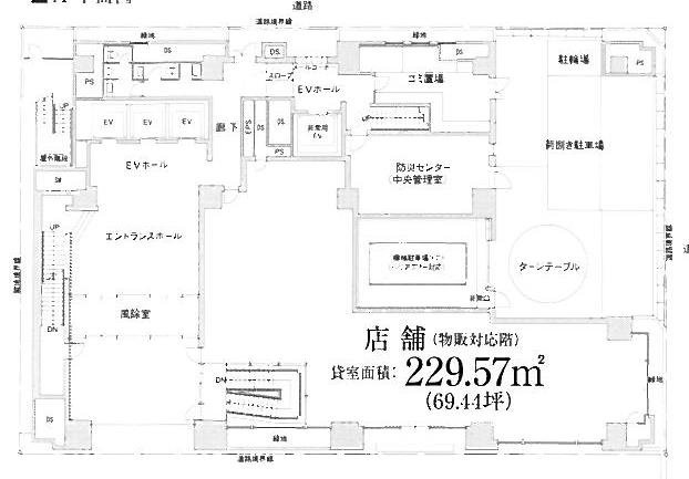 八重洲口大栄ビル1F 間取り図