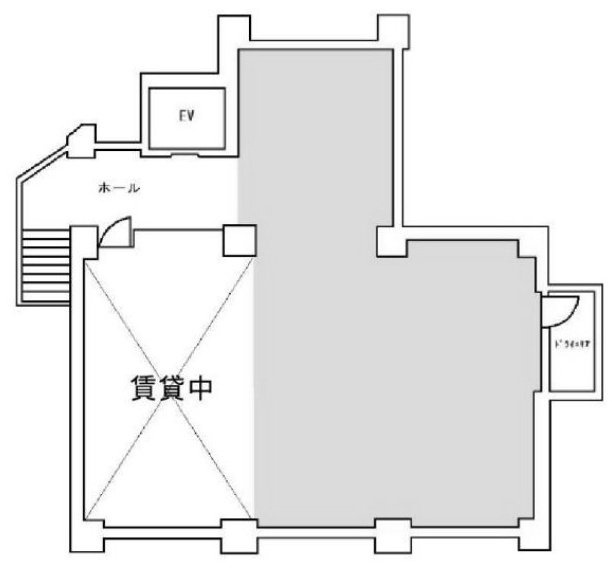 西新宿ビルB102 間取り図