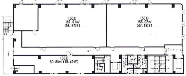 第一千間台ビル502 間取り図