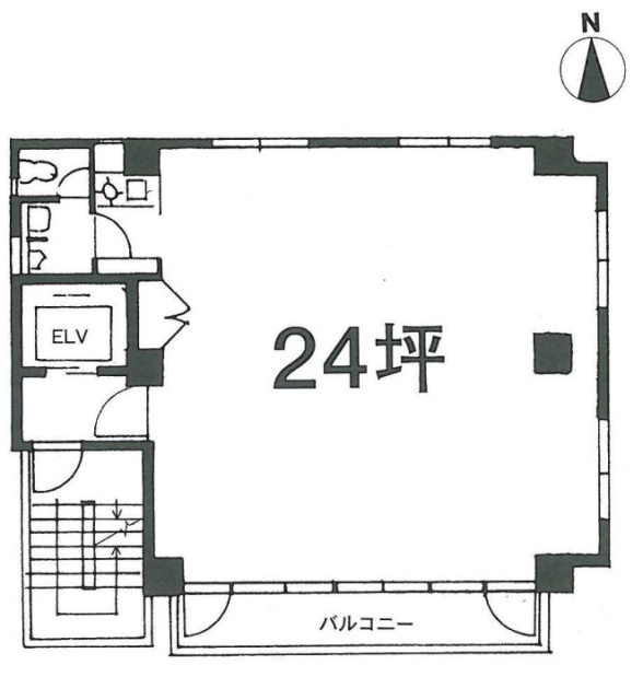 山本ビル3F 間取り図
