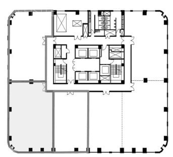 コアシティ立川11F 間取り図