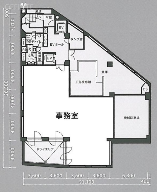 NESビルN棟 間取り図