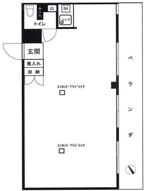 モン・パピール302 間取り図