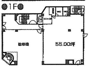富久第1ビル1F 間取り図