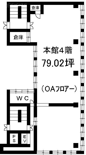 芝浦日新ビル本館4F 間取り図