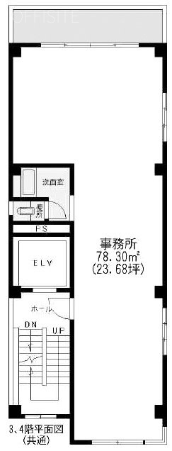 洋光ビル4F 間取り図