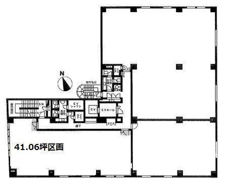 桂ビル3F 間取り図