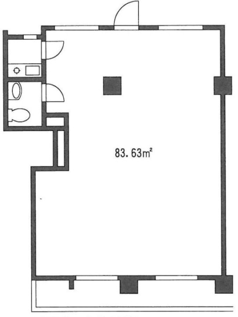 セブンビル601 間取り図