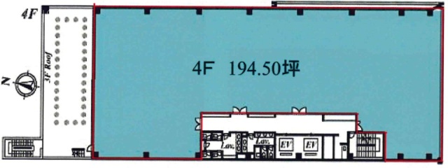 プレミア東陽町ビル4F 間取り図