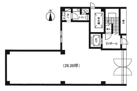 増田ビル1F 間取り図