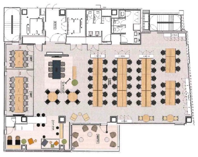 owns八丁堀9F 間取り図