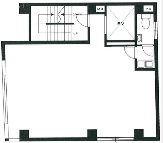 栄成ビル5F 間取り図