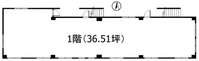 コーポ・ホワイトリリー1F 間取り図