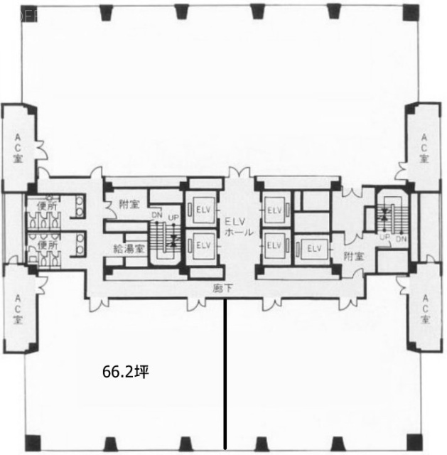 ピアシティ芝浦ビル6F 間取り図