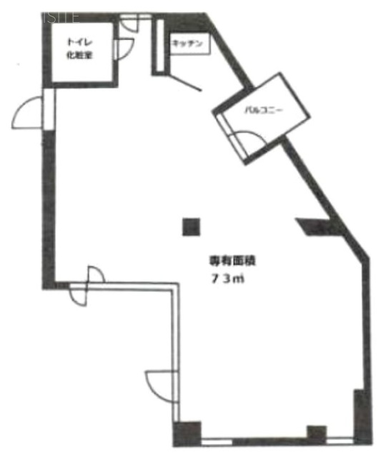 青山カサビアンカ(CASABIANCA)303 間取り図