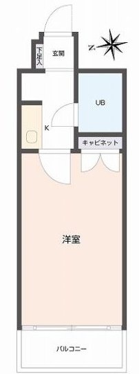 芝ハタビル10F 間取り図