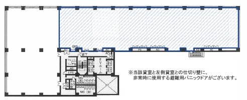 コスモパークビル3F 間取り図