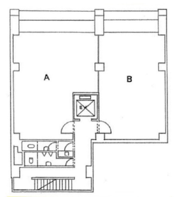 第1矢木ビルB 間取り図
