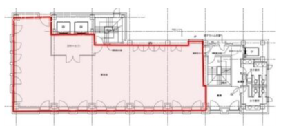 日比谷サンケイビル11F 間取り図