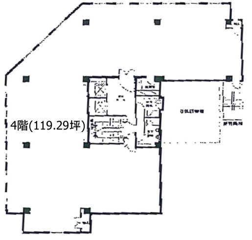 中村LKビル4F 間取り図