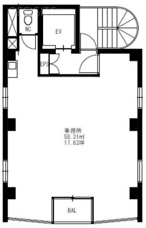 STビル3F 間取り図