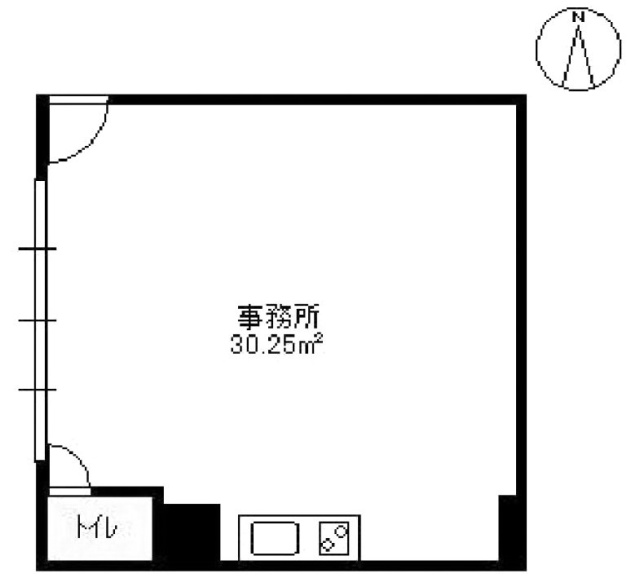 タナカビル302 間取り図