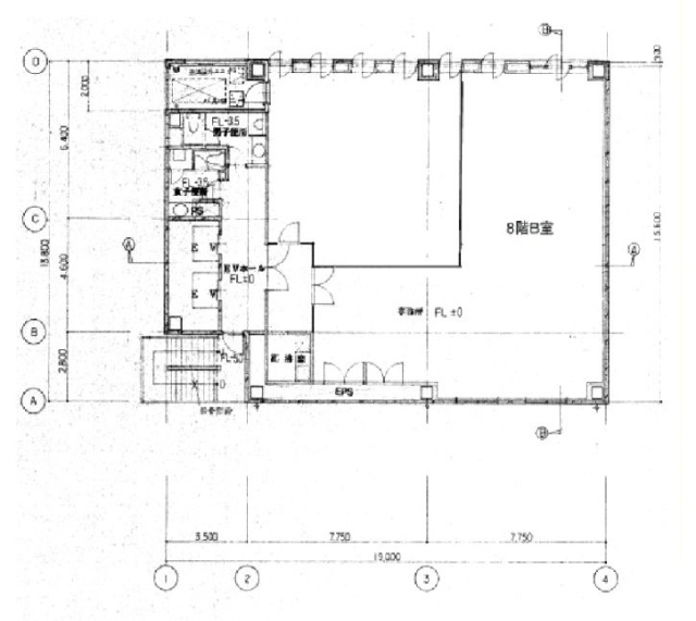 三廣ビルB 間取り図
