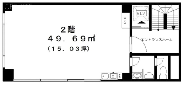 いし山ビル2F 間取り図