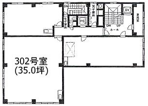 秋葉原センタービル302 間取り図