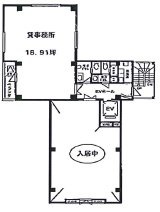 人形町双葉ビル5F 間取り図