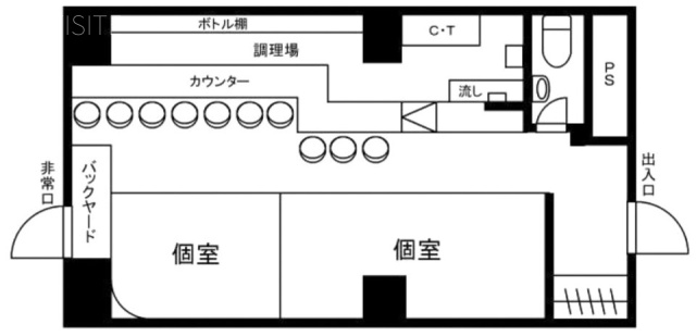 パワーハウス六本木ビルB 間取り図