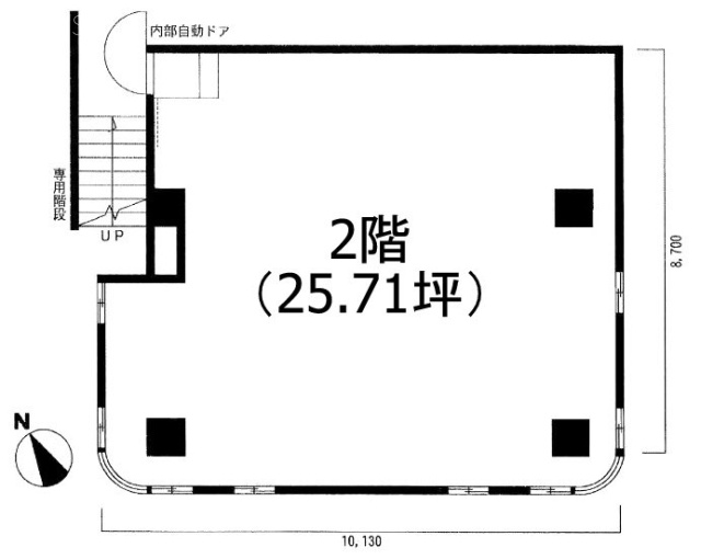 HKビル2F 間取り図