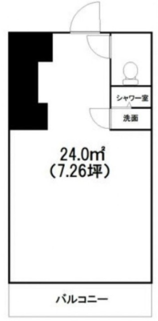泰共フラット310 間取り図