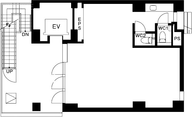 近鉄半蔵門SQUARE13F 間取り図